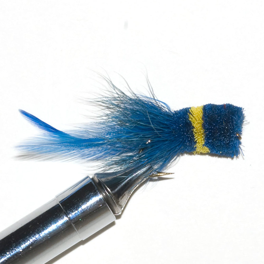 Murray's Deer Hair Bug, Blue Dragon