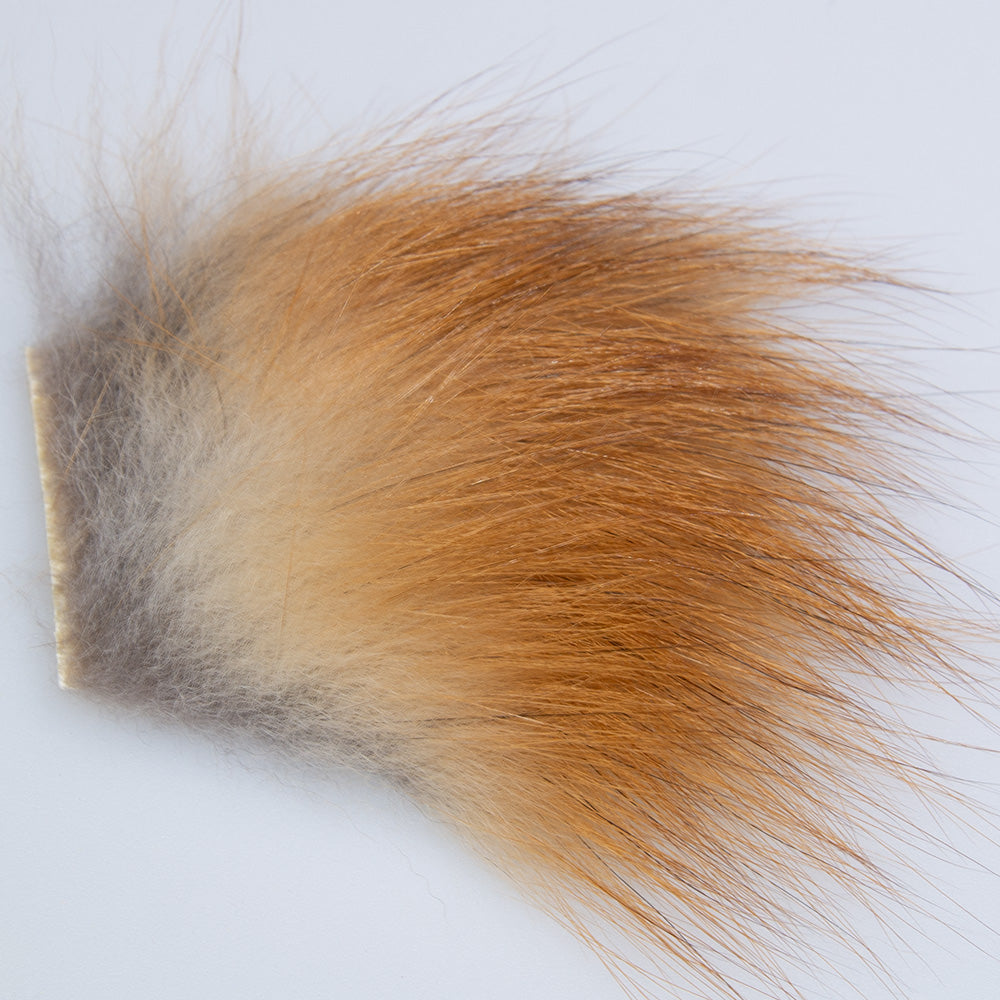 Natural Dubbing Fur in Red Fox for Fly Tying