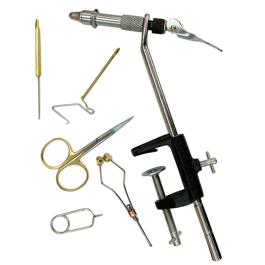 Fly Tying Vise and Tool Bundle 