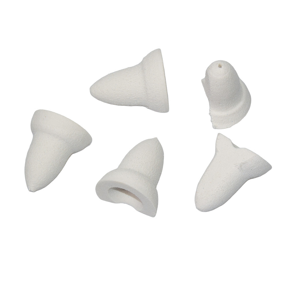 Foam Diver Heads in White, Medium