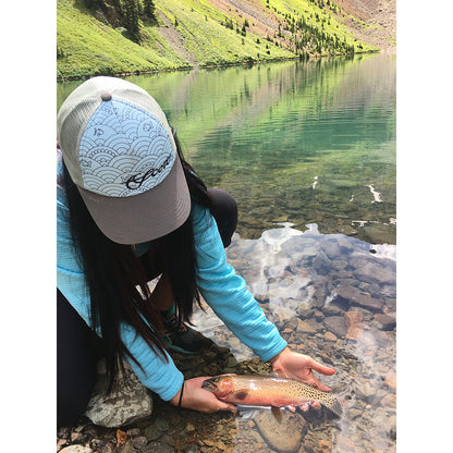 Fishing picture to promote the Scott GT Fly Rod Series