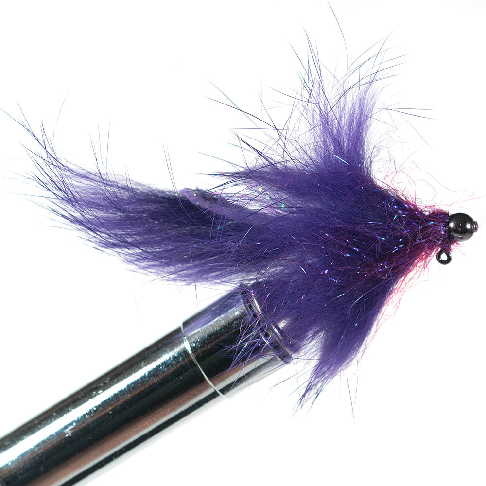 Jig Hook Streamer Purple Squirrel