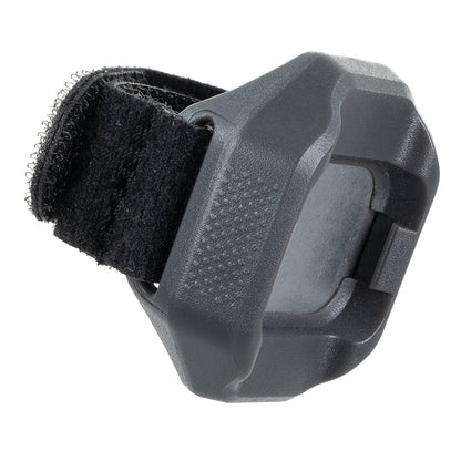 Close-up of LINK™ DryDock showing magnetic snap-in floatant bottle