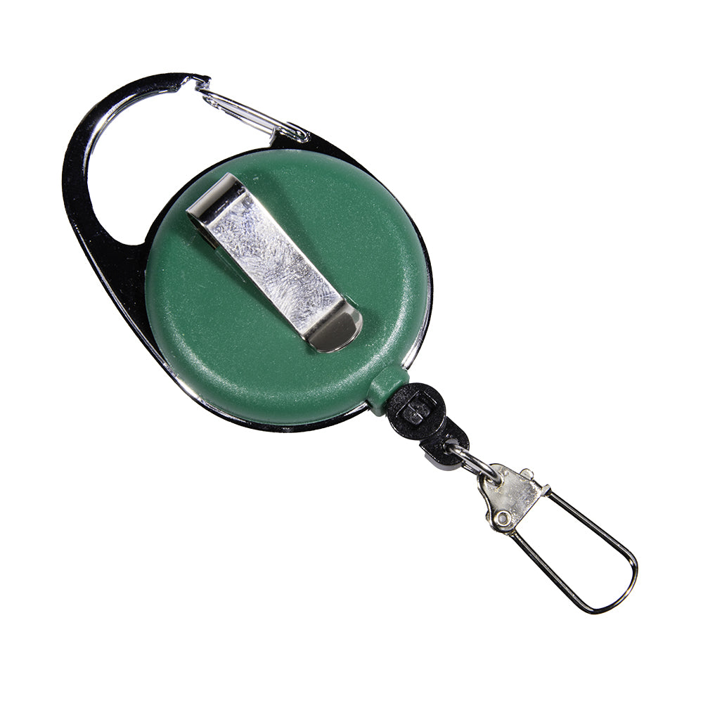 Murray's Fly Shop  Zinger with Tape Measure - Clip-On Fishing Tool Retractor leash