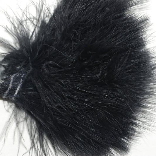 Marabou feathers in black