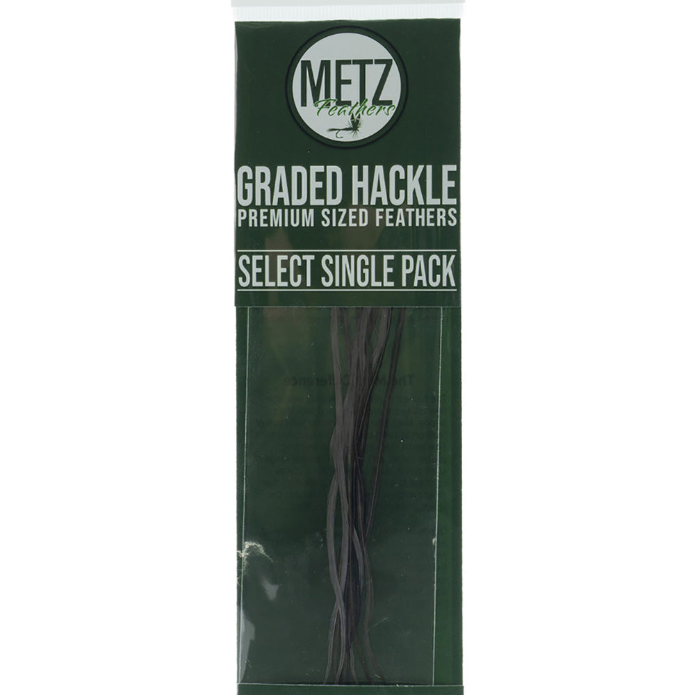 Metz Graded Hackle Single Pack in dun