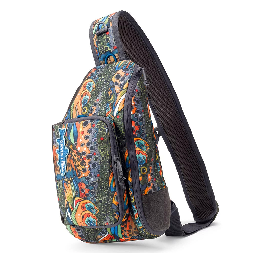 Mini Sling Pack in unbound brown color
