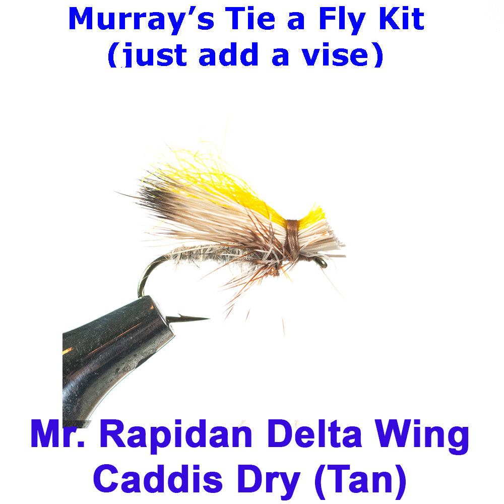 Mr. Rapidan Delta Wing Caddis Fly Tying Kit