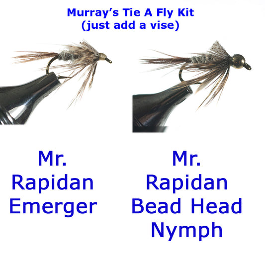 Mr. Rapidan Emerger and Mr. Rapidan Bead Head Nymph Fly Tying kit at Murray's Fly Shop