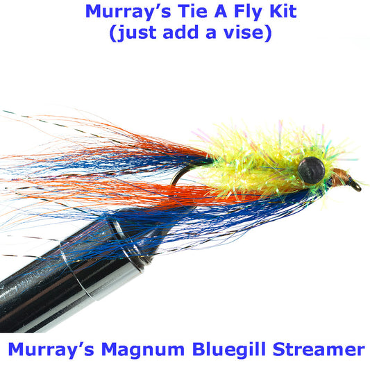 Murray's Magnum Bluegill Streamer Fly Tying Kit