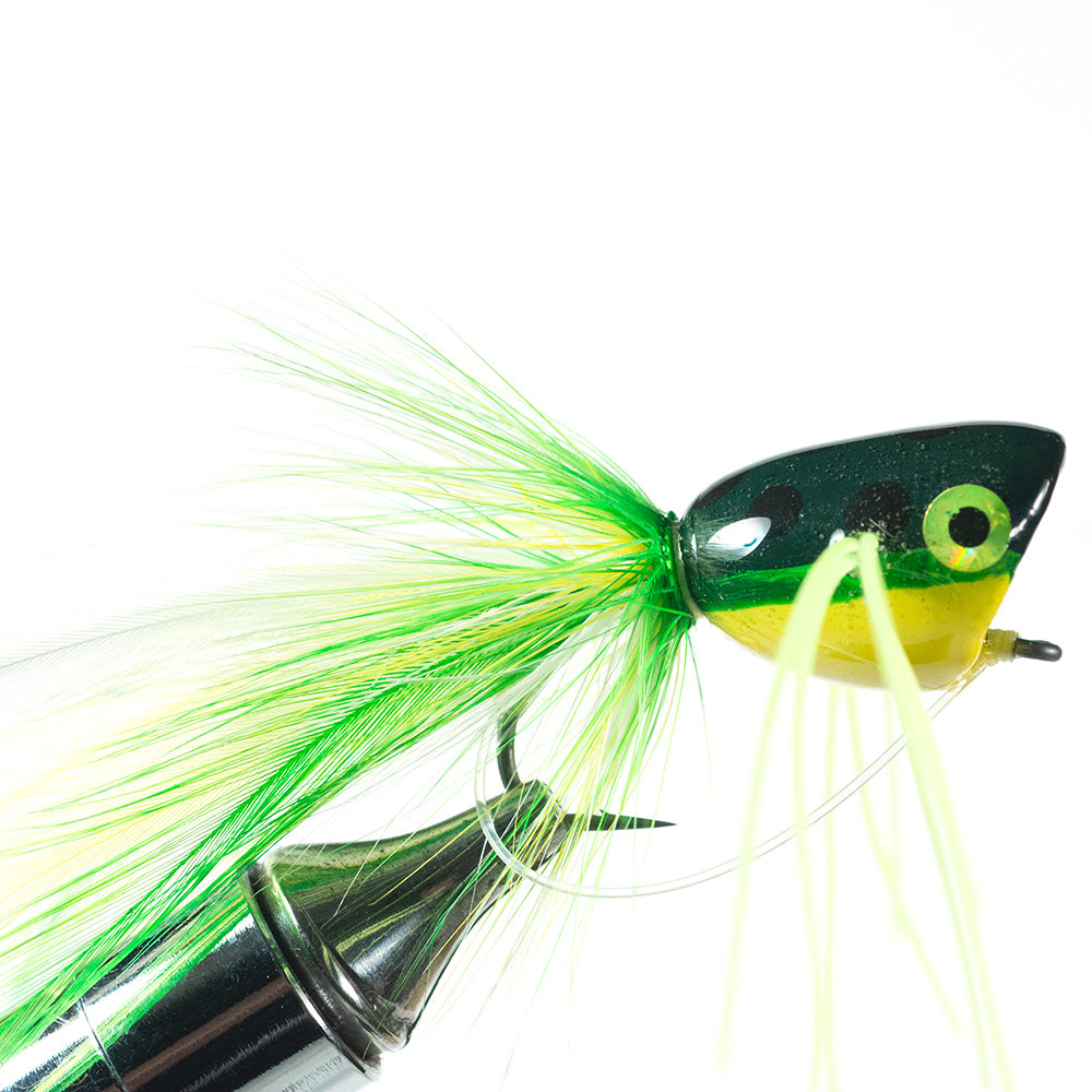 Bass Popper - Frog - Fly Fishing Flies – BigTimeFlies