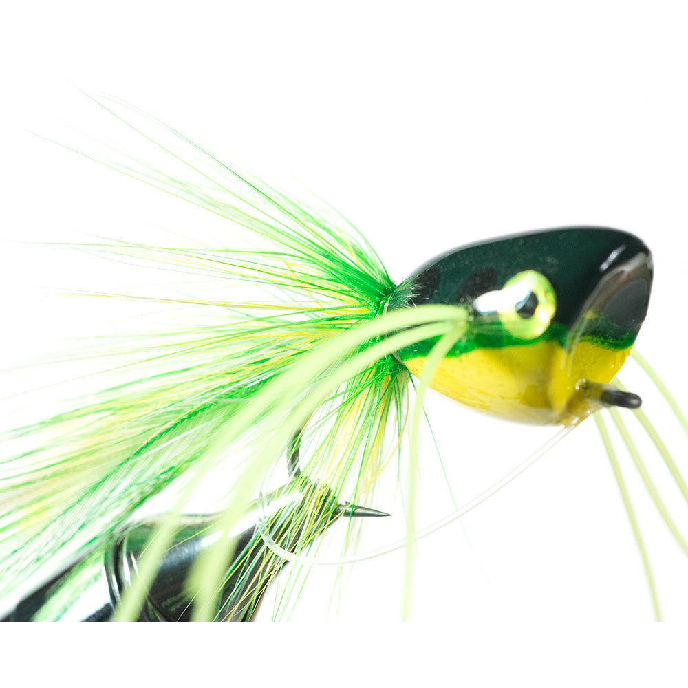 Bass Popper - Frog - Fly Fishing Flies – BigTimeFlies