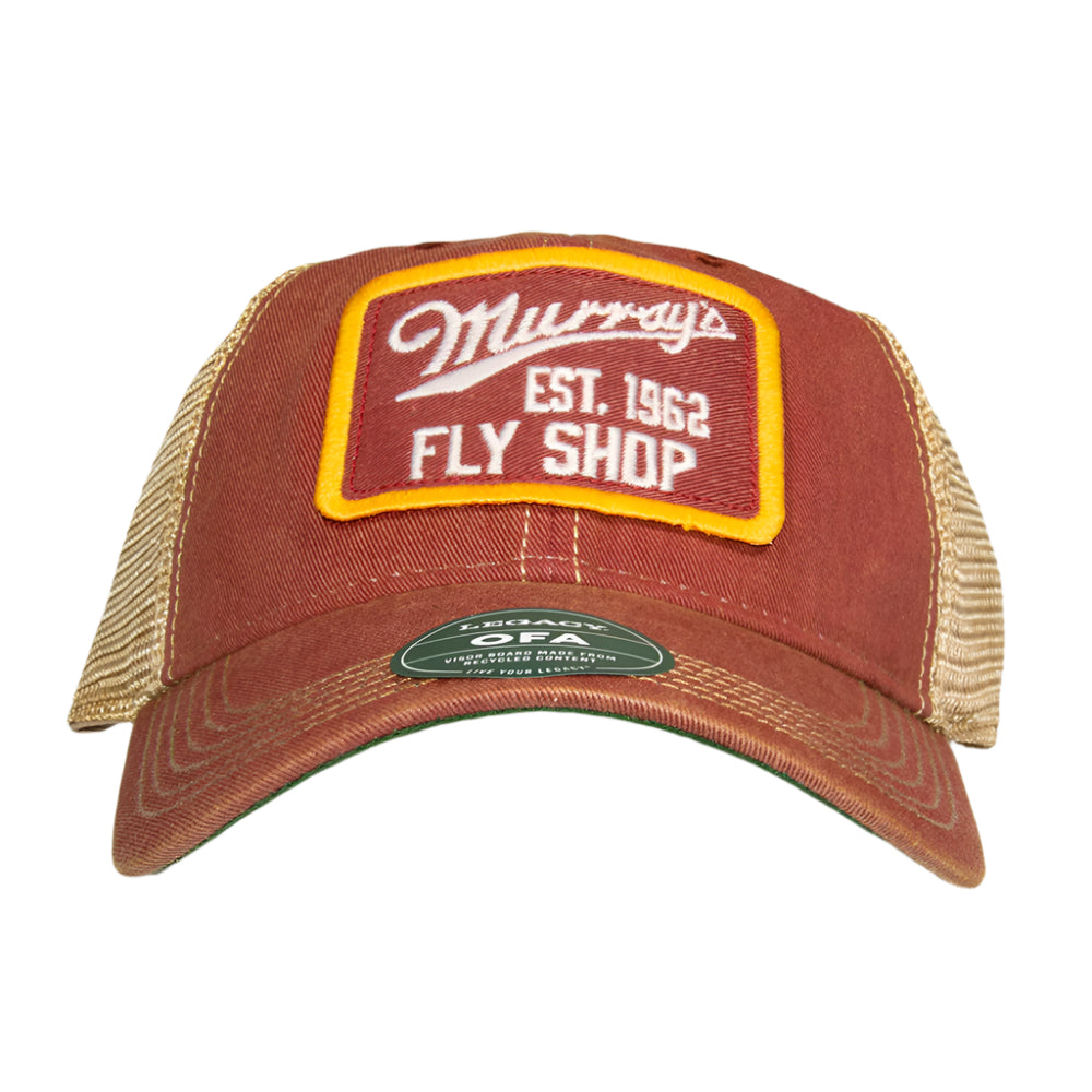Murray's Established 1962 Trucker Hat in cardinal red
