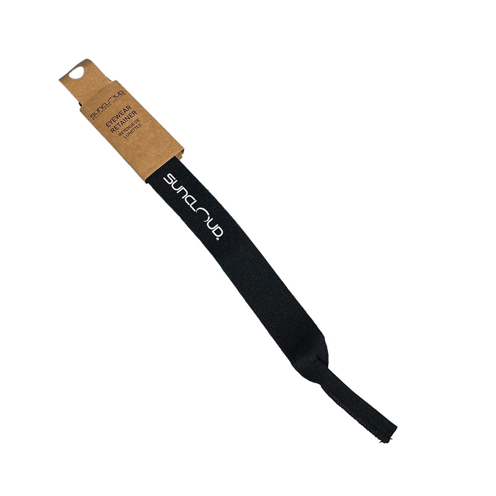Neoprene Eyewear Retainer in black by Suncloud