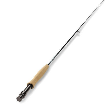 The butt section of an Orvis Clearwater 7'6" 3-weight fly rod