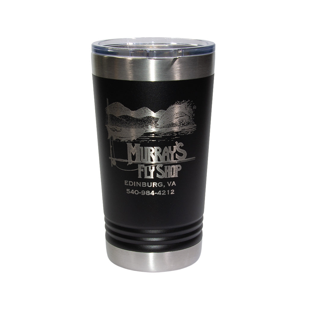 Murray's Fly Shop Polar Camel Pint size cup in black