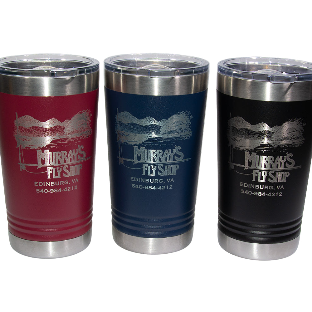 Murray's Fly Shop Polar Camel Pint size cup in different colors