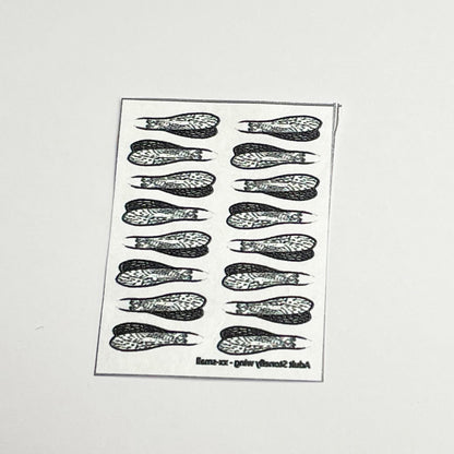 Pro Adult Stonefly Wings in XXS for fly tying in multiple sizes used to create realistic stonefly dry fly patterns