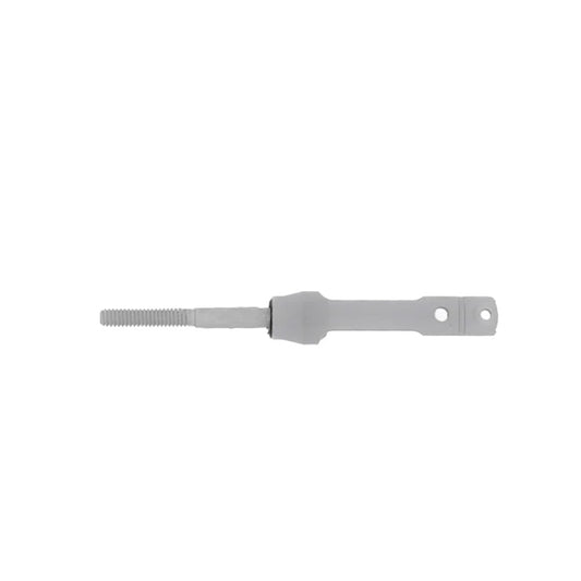 Renzetti Clouser Minnow Arm X8070 attachment for a Traveler Vise, showing extended arm setup for tying Clouser Minnow streamer flies.