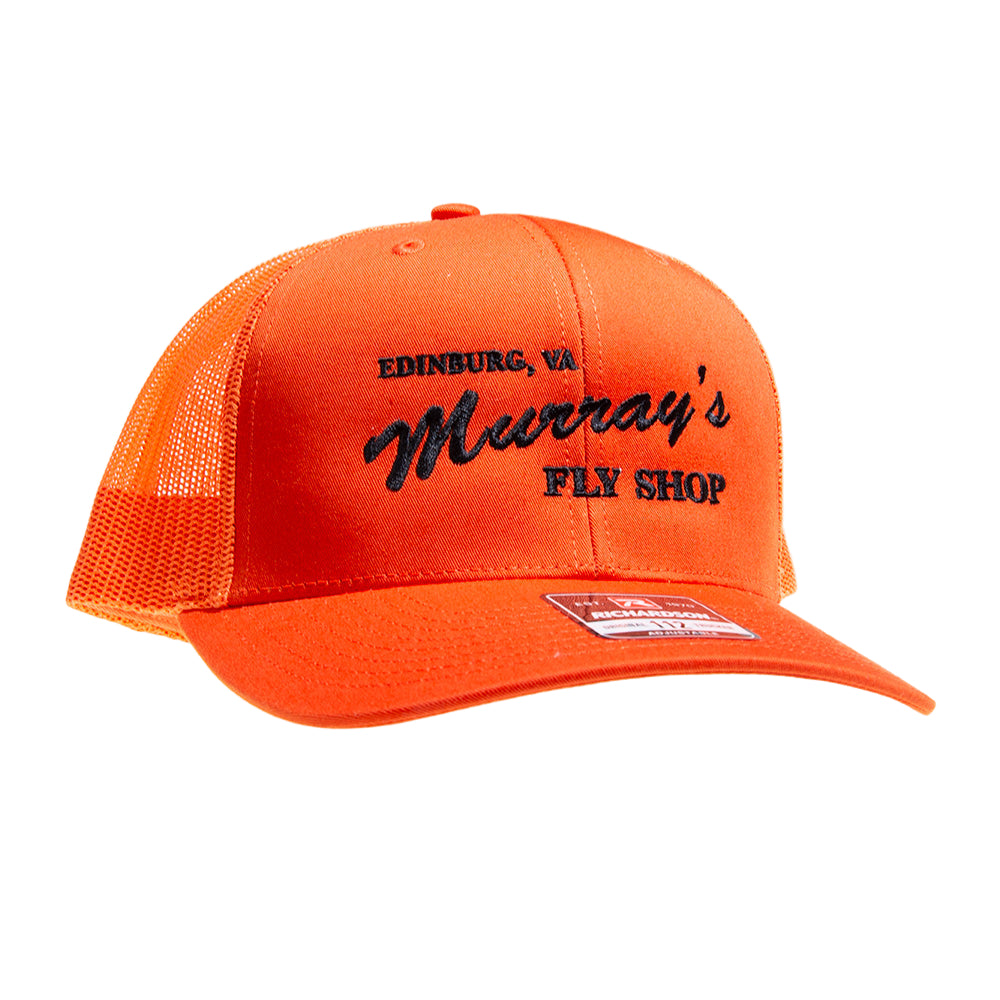 MFS Trucker 112 Hat --blaze orange – Murray's Fly Shop