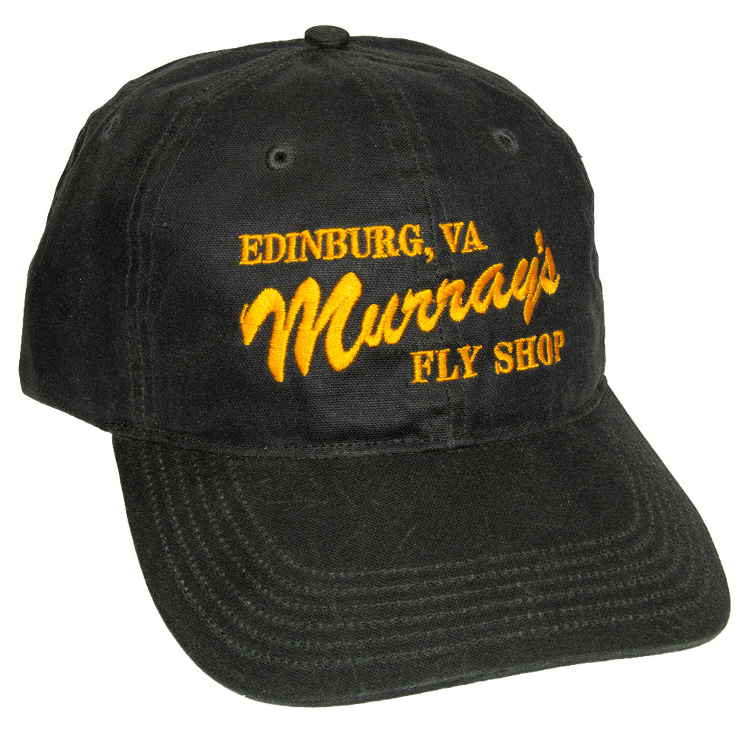 Richardson 435 Solid Back Fly fishing hat featuring the Murray's Fly Shop embroidered on the front
