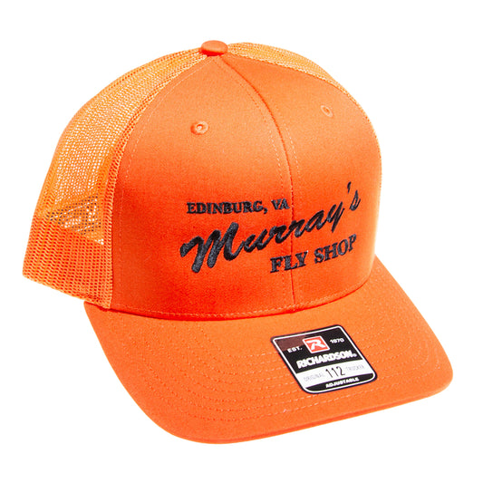 MFS Trucker hat in blaze orange