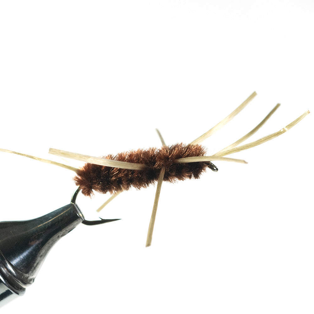 Rubber Leg Nymph, Brown