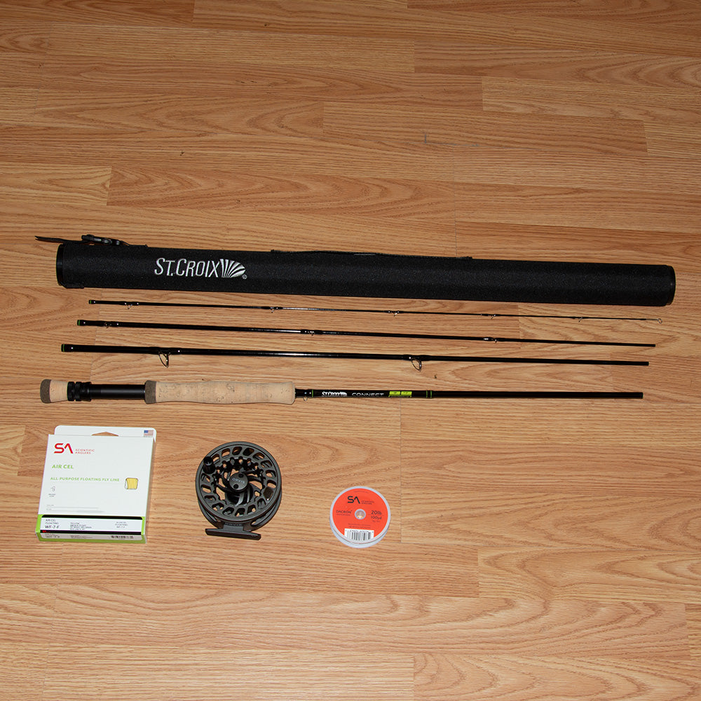 St. Croix Connect 790-4 Fly Rod and Reel Outfit