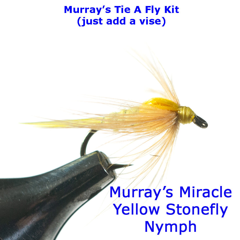 Murray's Yellow Stonefly Nymph Fly Tying Kit