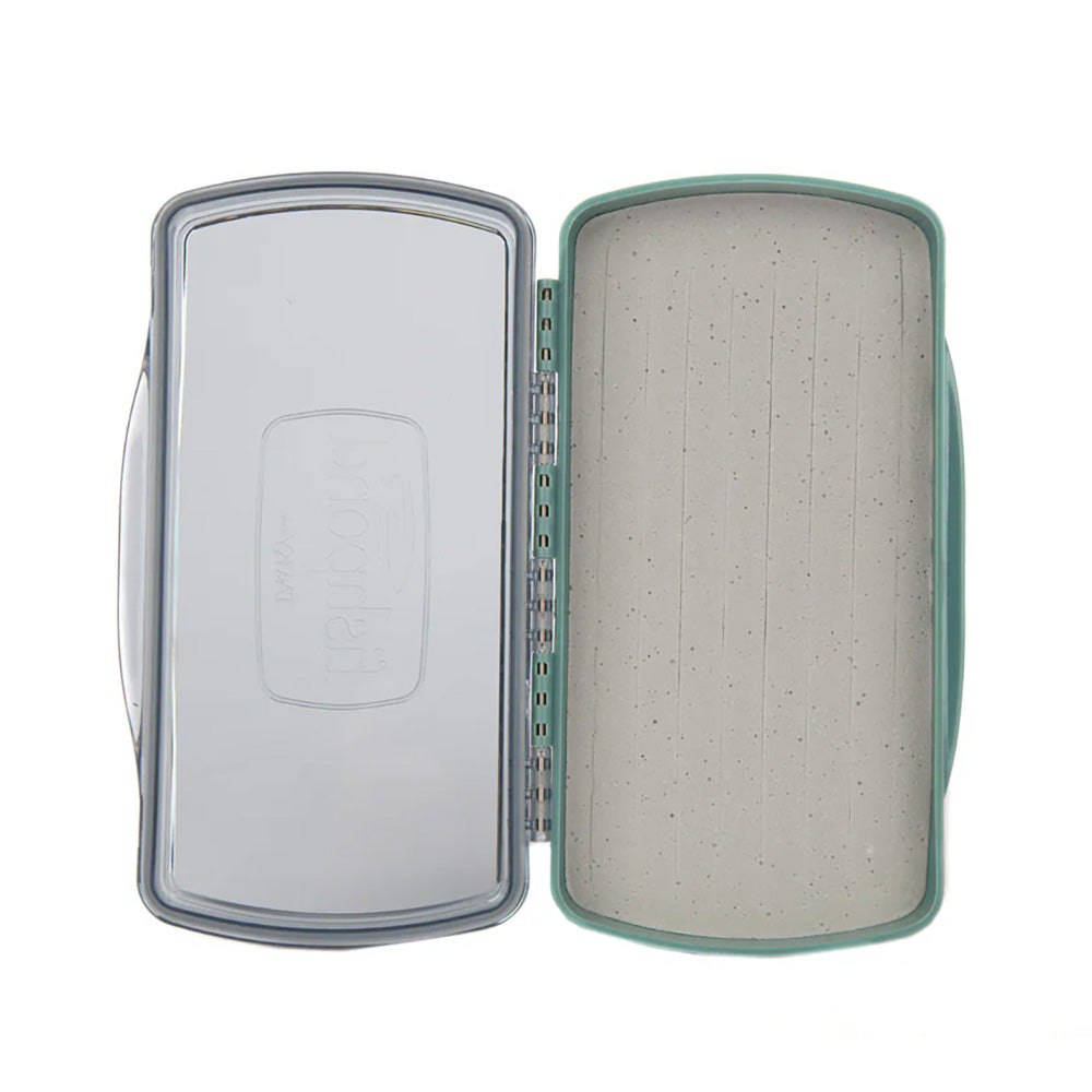 Tacky Pescador Fly Box in medium size with clear lid