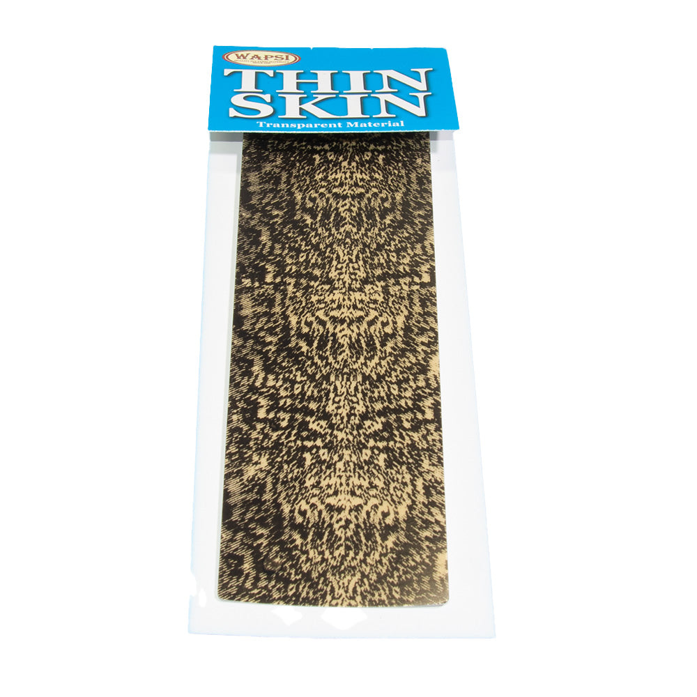 Thin Skin fly tying material in mottled oak