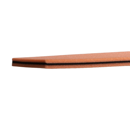 Triple Decker Foam in orange black orange for fly tying