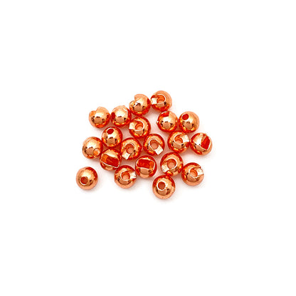 Tungsten Slotted Beads in copper for fly tying