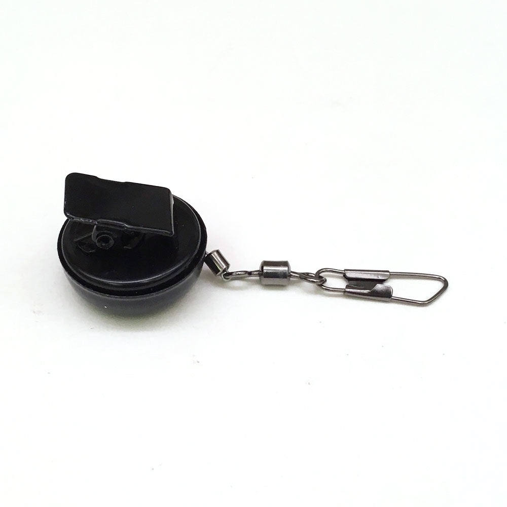 Umpqua Retractor Reel Clip On to use with fishing tools like snips or forceps - Clips on to garment, vest or pack for easy access 