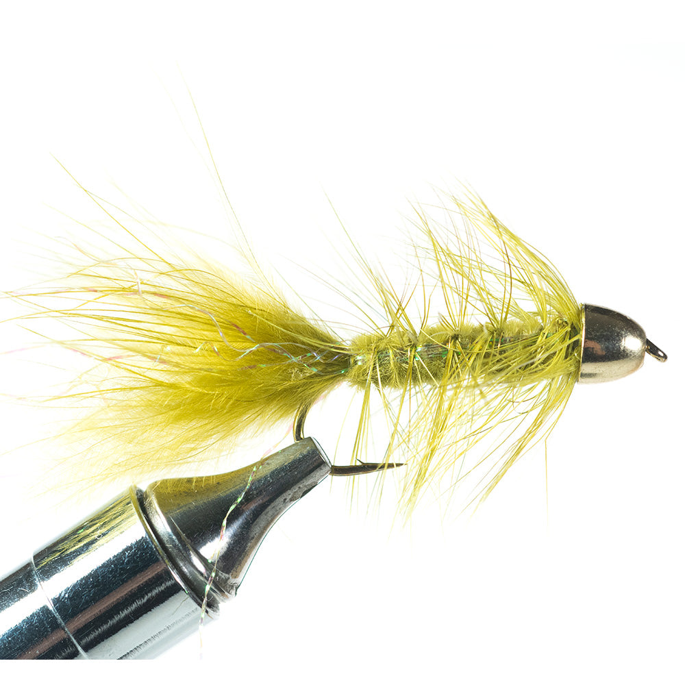 Cone Head Woolly Bugger, olive