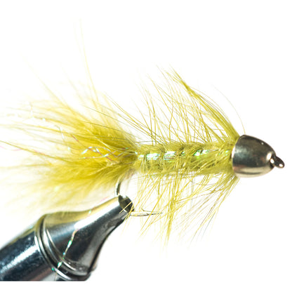 Cone Head Woolly Bugger, olive