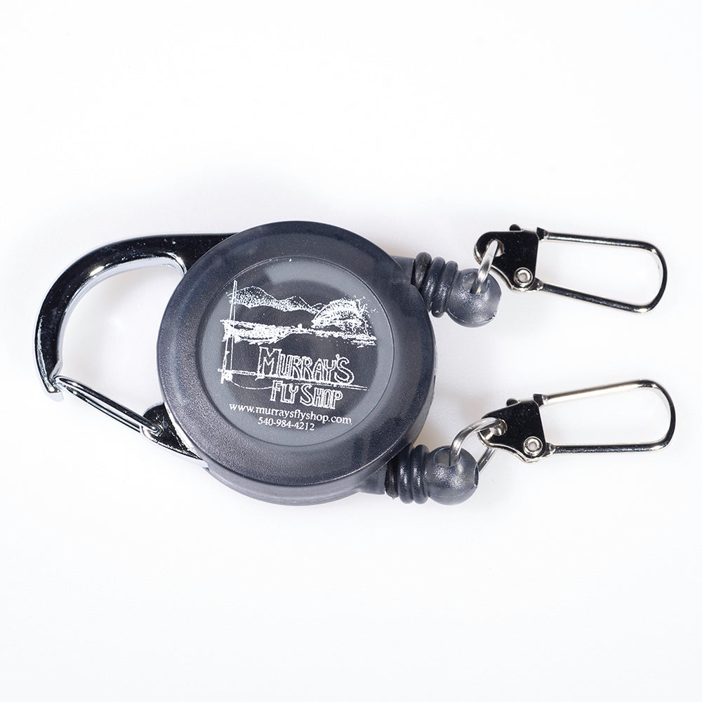 Double tool retractor - The Dually - for fly fishing tools - Murray's Fly Shop