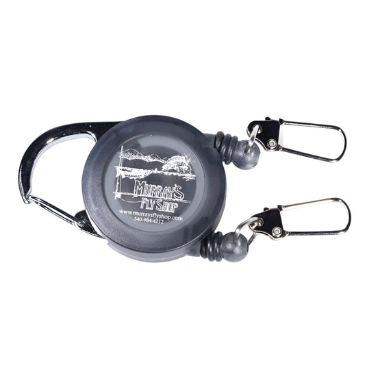 Double tool retractor - The Dually - for fly fishing tools - Murray's Fly Shop