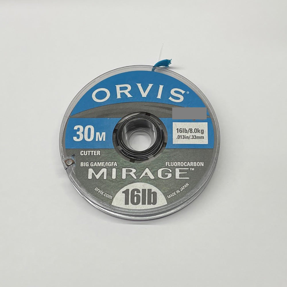 Orvis Mirage Fluorocarbon Tippet 30m spool