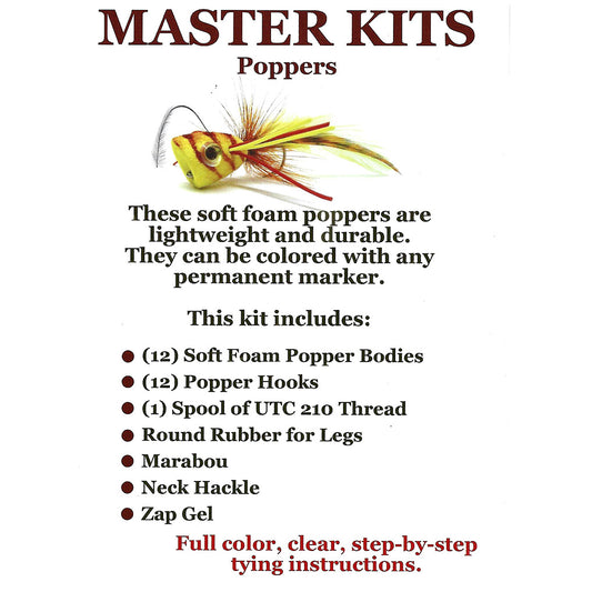 Popper Fly Tying Kit