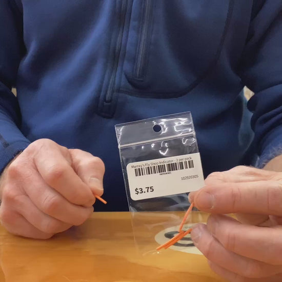 Murray's Fly Shop Strike Indicators Video showing how to use these indicators on the water.