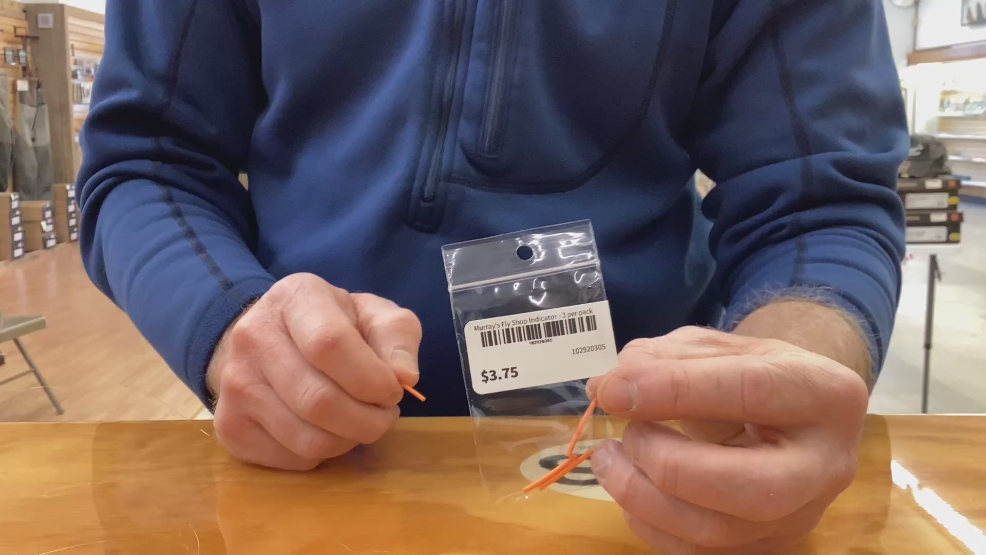 Murray's Fly Shop Strike Indicators Video showing how to use these indicators on the water.