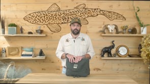 Video showing the features of the Fishpond Lodgepole Fishing Satchel