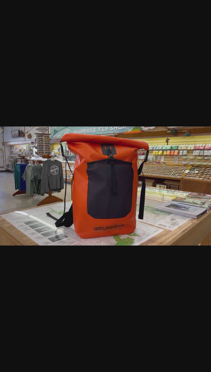 Murray's Fly Shop Video of the Grunden Bootlegger Rolltop Backpack
