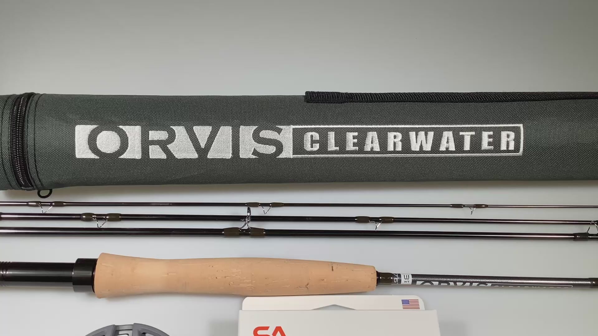 最高の Orvis Clearwater 763-4 Fly Rod and Reel Outfit – Murray's ロッド