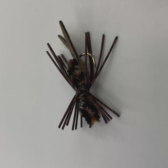 Chuck Kraft Clawdad fly for trout and smallmouth bass