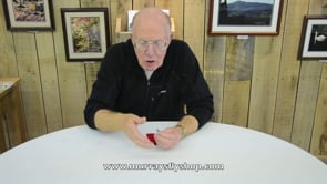 Video showing Harry Murray discussing the Dry-A-Fly Patch to help dry your soggy dry flies and help to get them floating again.
