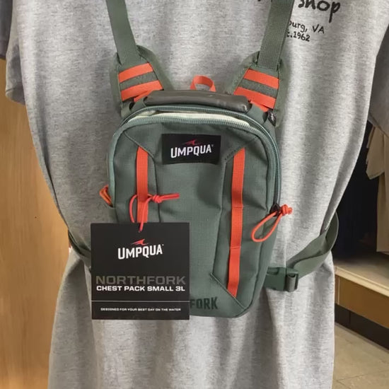 Video showing the North Fork Chest Pack in Small