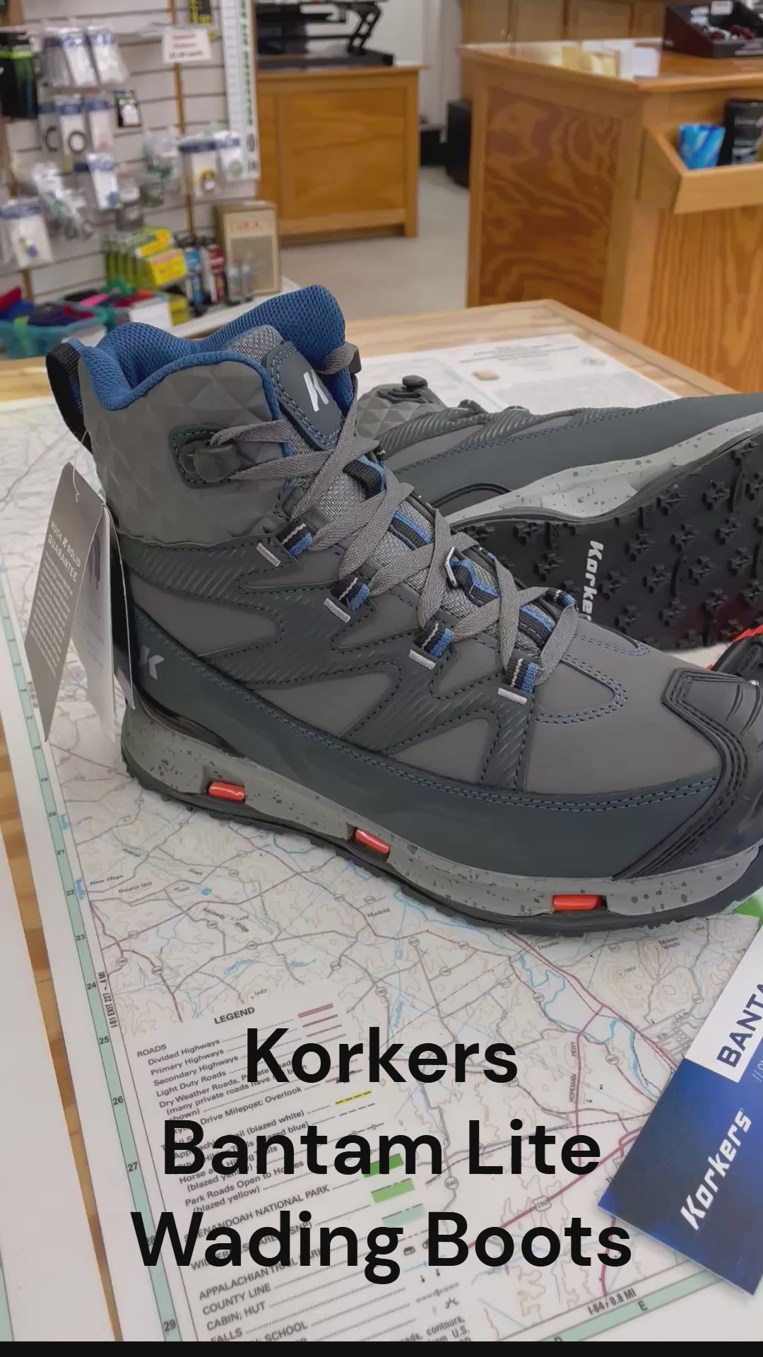 Bantam Lite Lightweight Wading Boots | OmniTrax Interchangeable