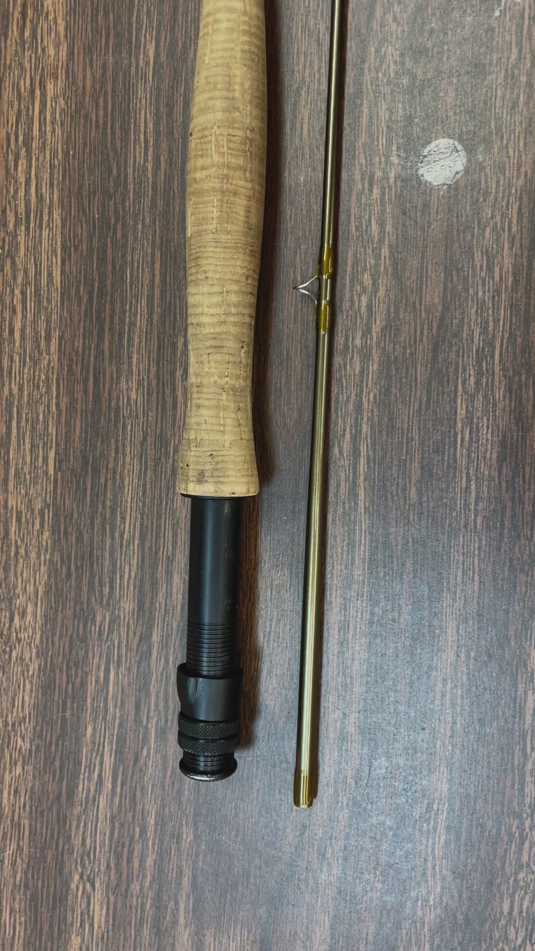 This is a video showing a closeup of the Used St. Croix Rio Santo 804/ 2piece fly rod. 8 feet long, for a 4 weight fly line. Murray's Fly Shop